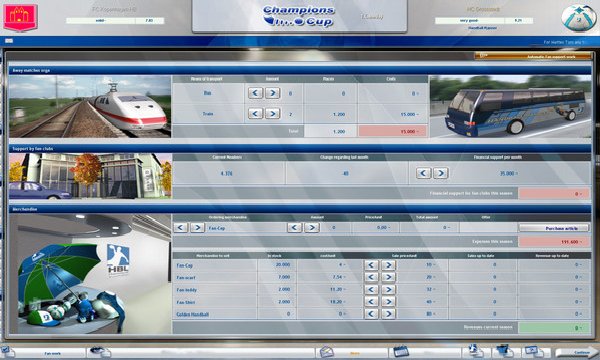 Handball Manager TEAM screenshot 2