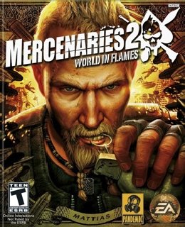 Mercenaries 2 World in Flames Cover