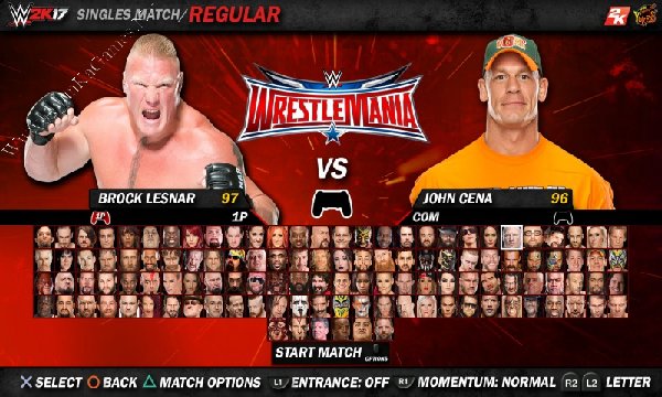 WWE 2K17 screenshot 2