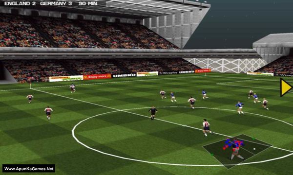 actua soccer 2 screenshot 1
