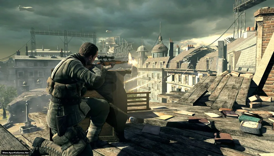 Sniper Elite V2 Screenshot 1, Full Version, PC Game, Download Free