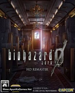 Resident Evil Zero HD Remaster Cover, Poster