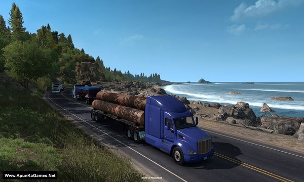 American Truck Simulator: Oregon Screenshot 1, Full Version, PC Game, Download Free