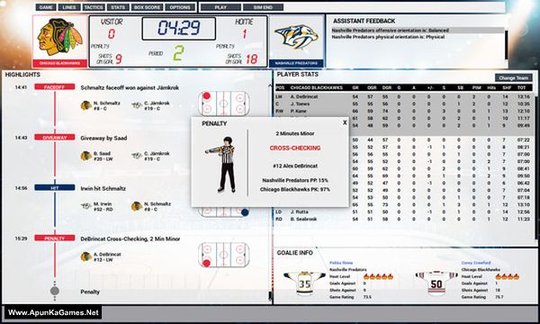 Franchise Hockey Manager 5 Screenshot 2, Full Version, PC Game, Download Free