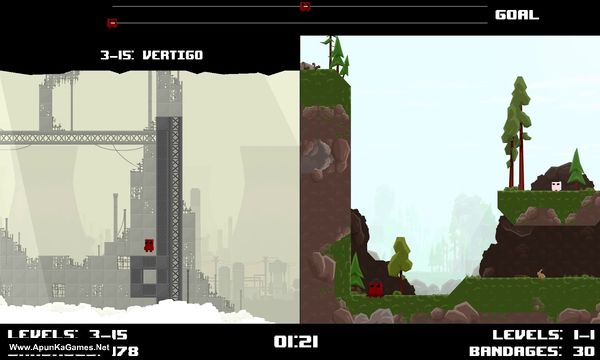 Super Meat Boy Race Mode Screenshot 3, Full Version, PC Game, Download Free