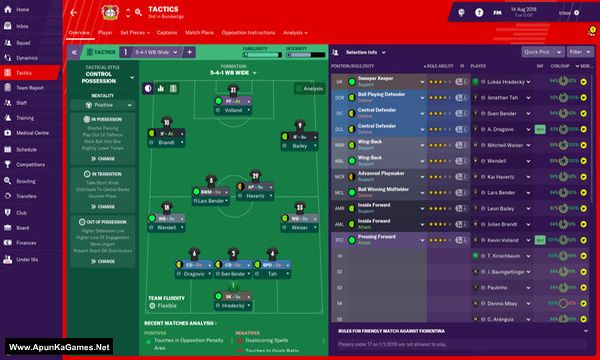 Football Manager 2019 Screenshot 1, Full Version, PC Game, Download Free