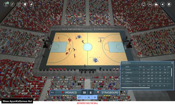Pro Basketball Manager 2019 Screenshot 1, Full Version, PC Game, Download Free
