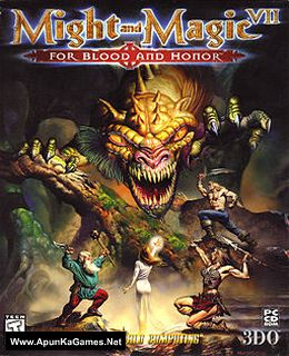 Might and Magic 7: For Blood and Honor Cover, Poster, Full Version, PC Game, Download Free