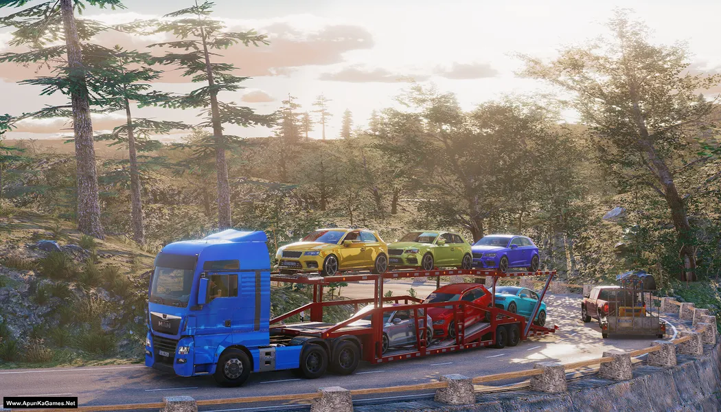 Truck and Logistics Simulator لقطة شاشة 2