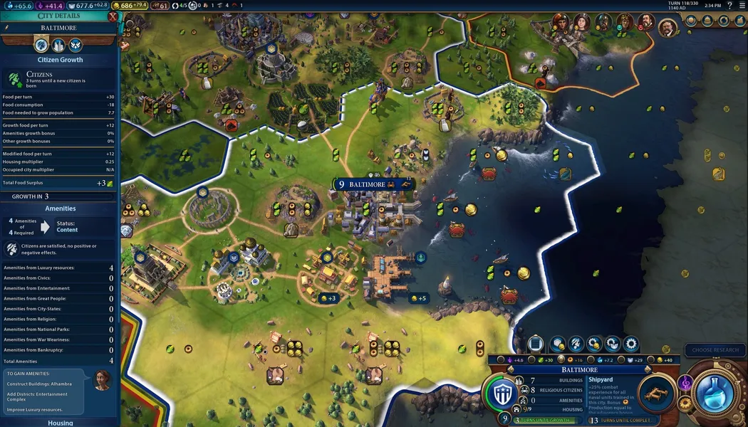 Sid Meier’s Civilization VI screenshot 1