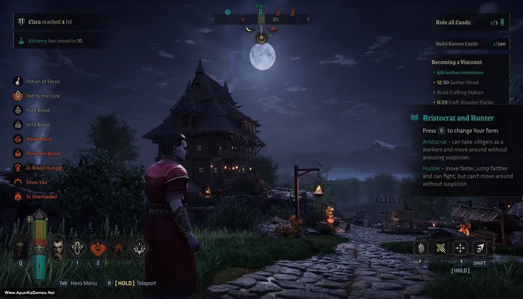 Vampires: Bloodlord Rising Screenshot 1, Full Version, PC Game, Download Free