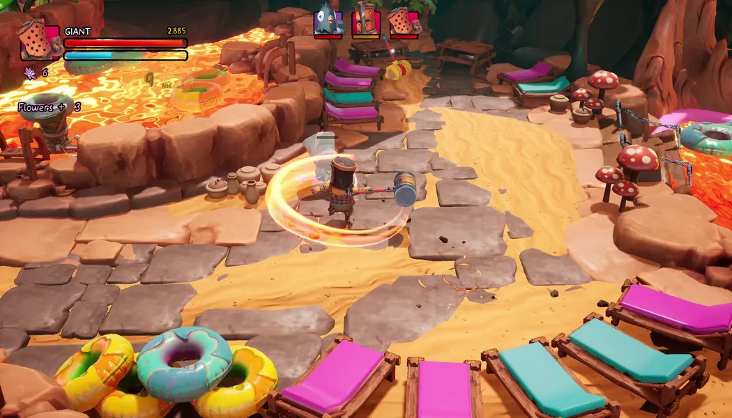 Big Helmet Heroes screenshot 2