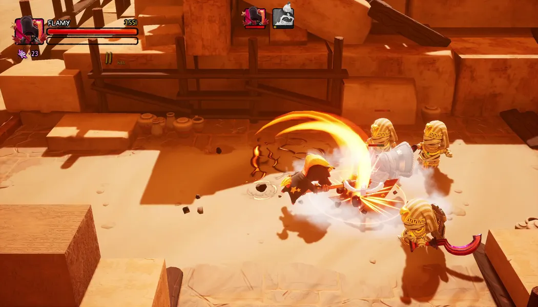 Big Helmet Heroes screenshot 5