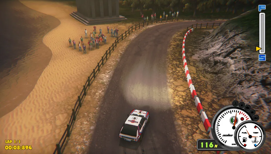 Super Woden Rally Edge screenshot 4