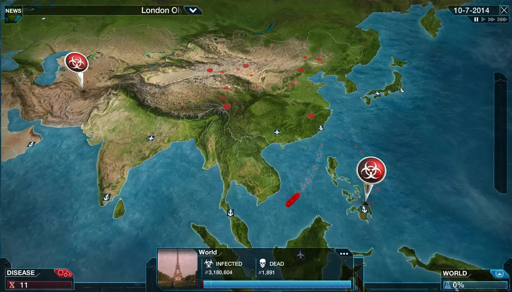 Plague Inc Evolved screenshot 1