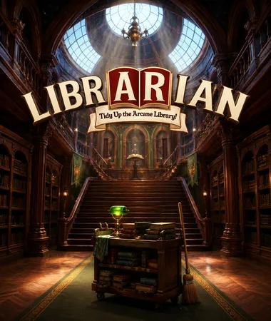 Librarian Tidy Up the Arcane Library