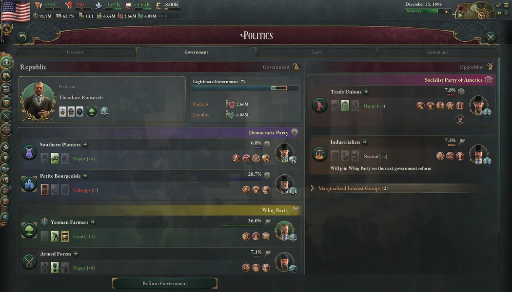 Victoria 3 screenshot 4