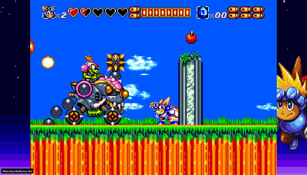Rocket Knight Adventures: Re-Sparked Screenshot 2, PC Game, Download Free