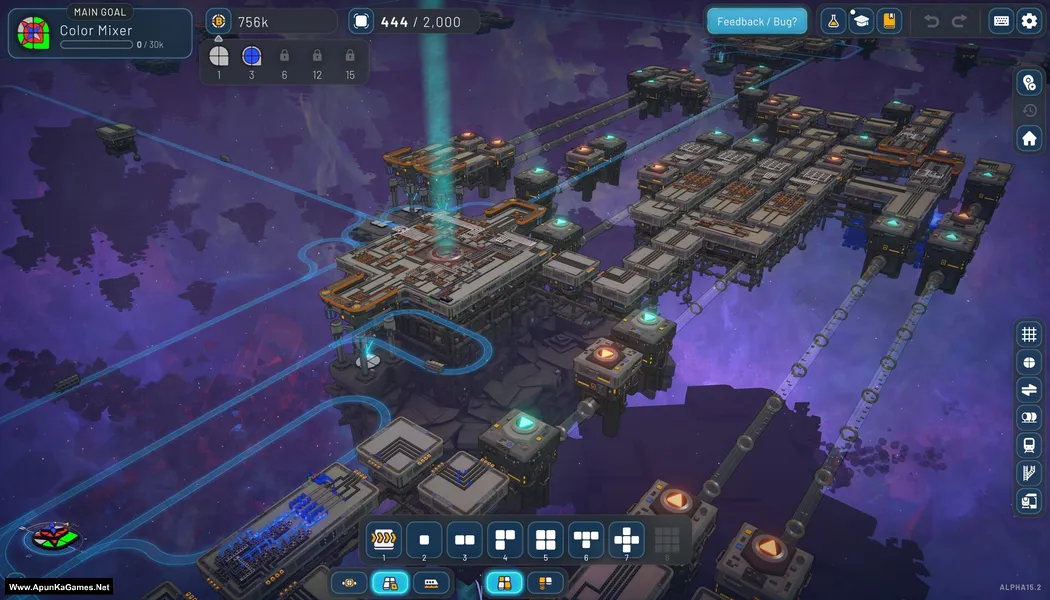 Shapez 2 Factory Screenshot 1, PC Game, Download Free