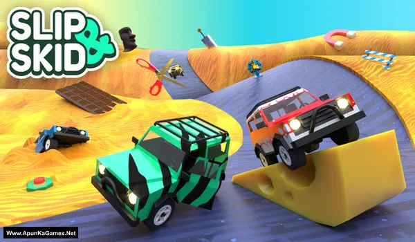 Slip & Skid Cover, Poster, PC Game, Download Free