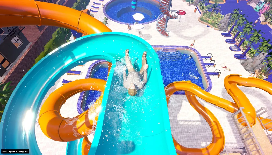 Waterpark Simulator Screenshot 2, PC Game, Download Free