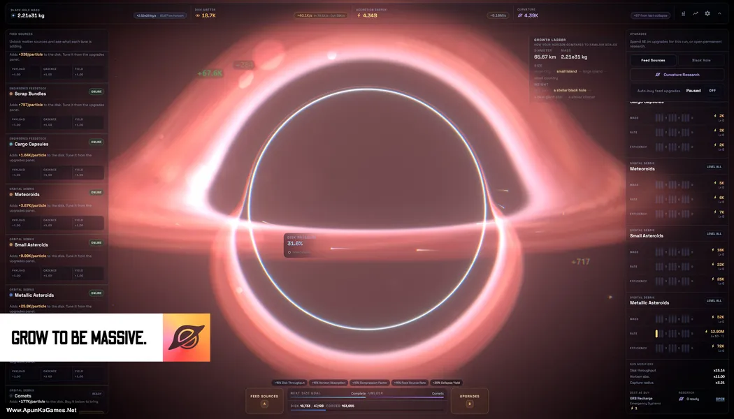 How To Grow a Black Hole Screenshot 2, PC Game, Download Free