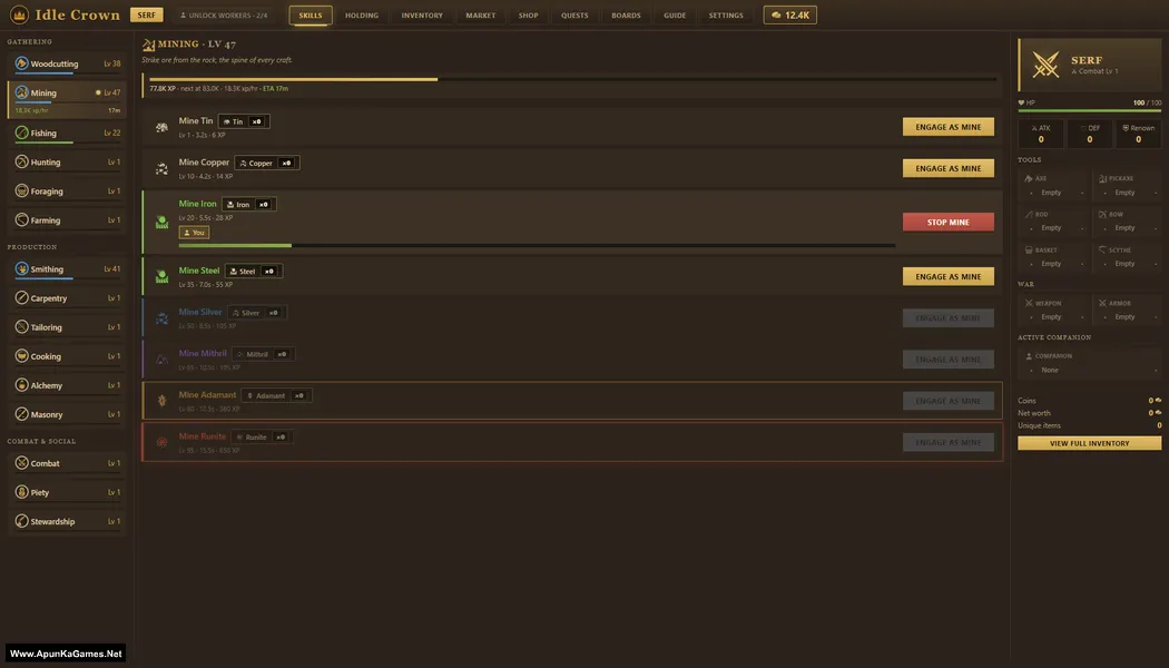 Idle Crown Screenshot 1, PC Game, Download Free