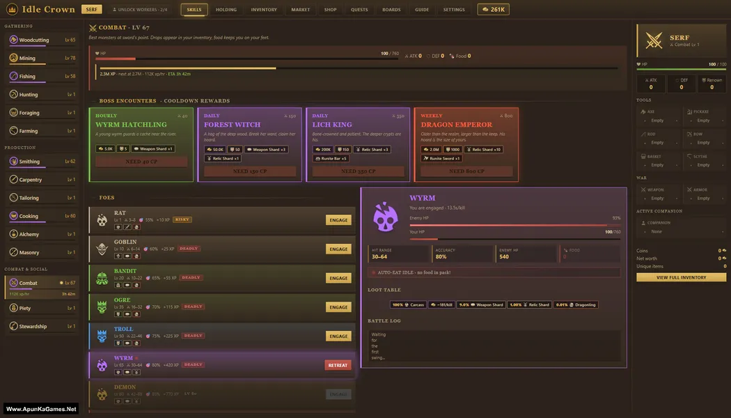 Idle Crown Screenshot 2, PC Game, Download Free
