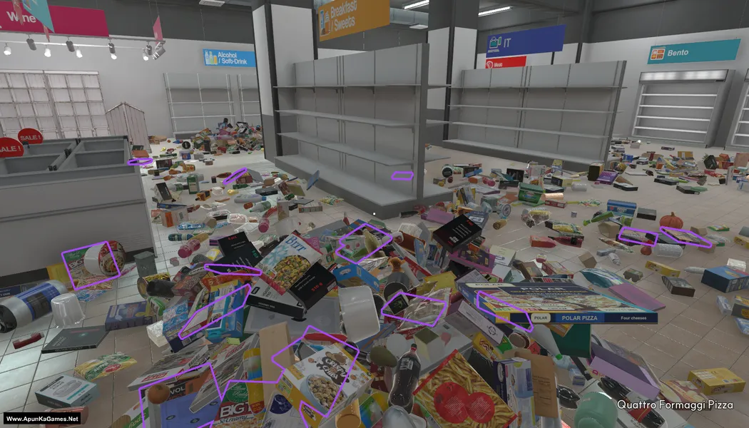 Supermarket Chaos Screenshot 1, PC Game, Download Free