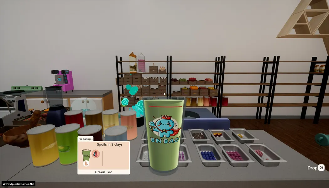 Boba Cafe Simulator Screenshot 2, PC Game, Download Free