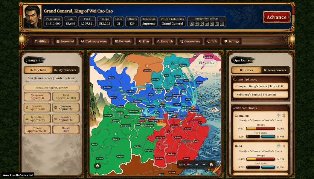 Three Kingdoms Classic Screenshot 1, PC Game, Download Free
