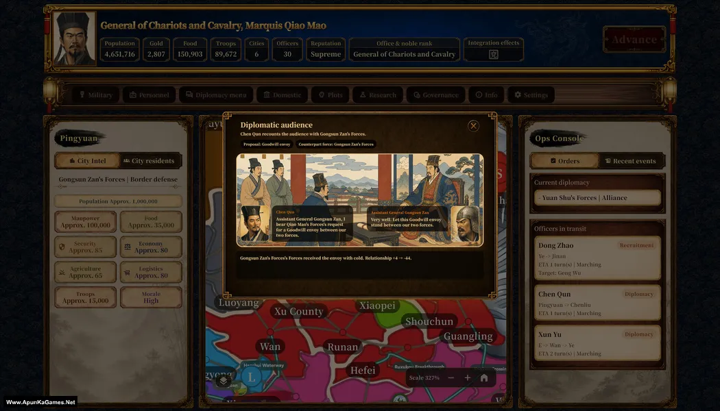 Three Kingdoms Classic Screenshot 3, PC Game, Download Free